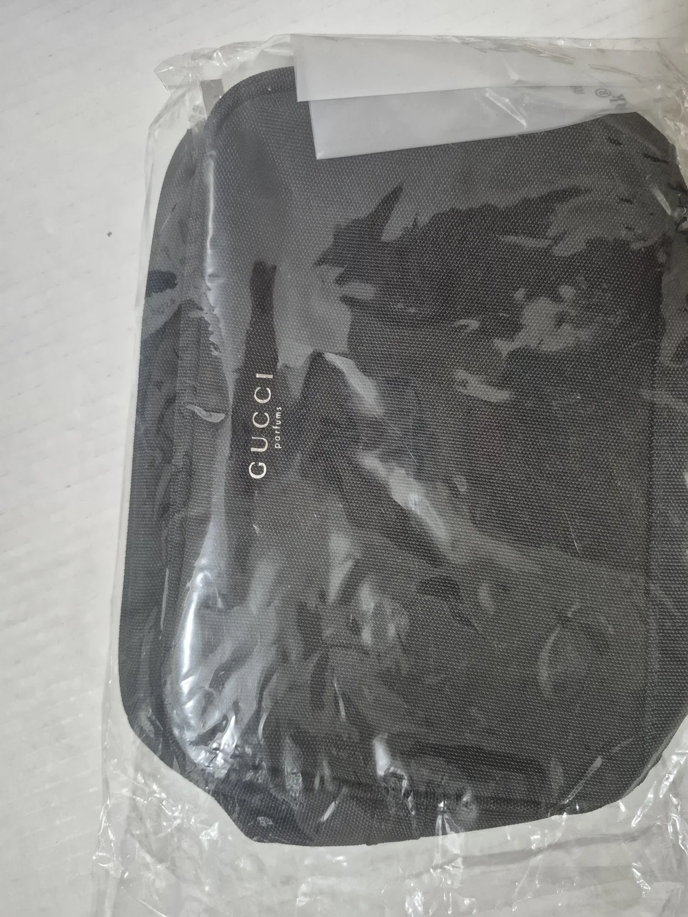 NWT Gucci Black Canvas Men's Toiletry Pouch